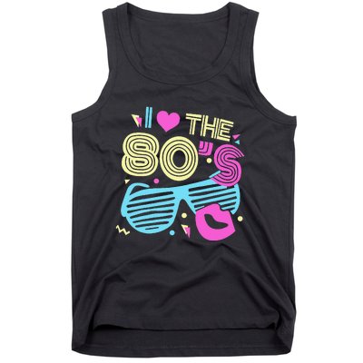 Eighties I Love The 80's 1980's Birthday Women Gift Tank Top