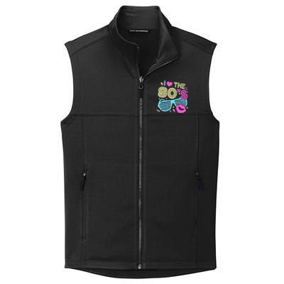 Eighties I Love The 80's 1980's Birthday Women Gift Collective Smooth Fleece Vest