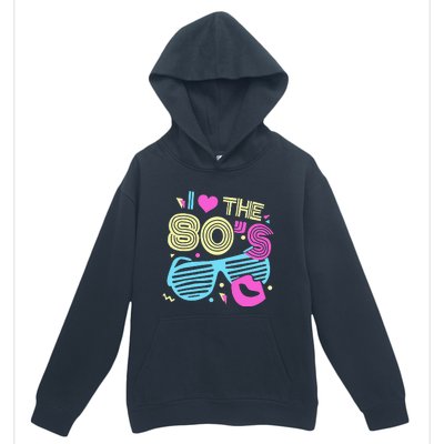 Eighties I Love The 80's 1980's Birthday Women Gift Urban Pullover Hoodie