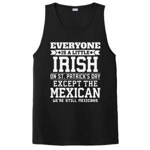 Everyone Is Little Irish On St Patricks Day Except Mexican PosiCharge Competitor Tank