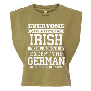 Everyone Is Little Irish On St Patricks Day German Garment-Dyed Women's Muscle Tee