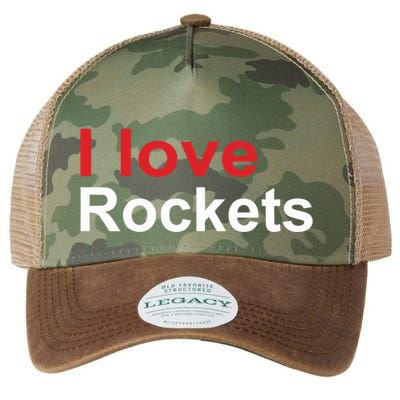 Elon I Love Rockets Legacy Tie Dye Trucker Hat