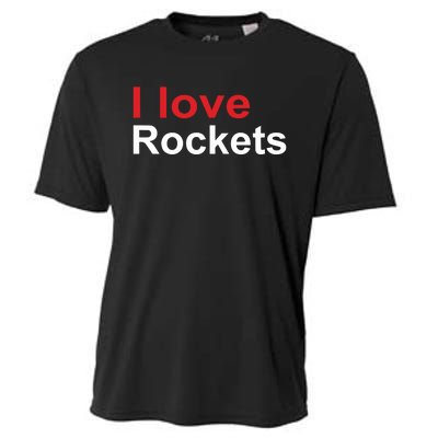 Elon I Love Rockets Cooling Performance Crew T-Shirt