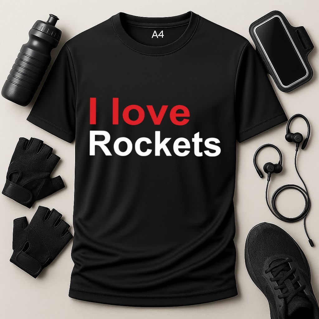 Elon I Love Rockets Cooling Performance Crew T-Shirt