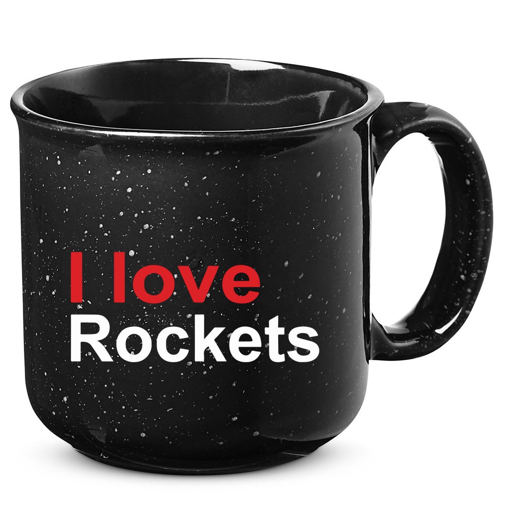 Elon I Love Rockets 15oz Campfire Ceramic Mug