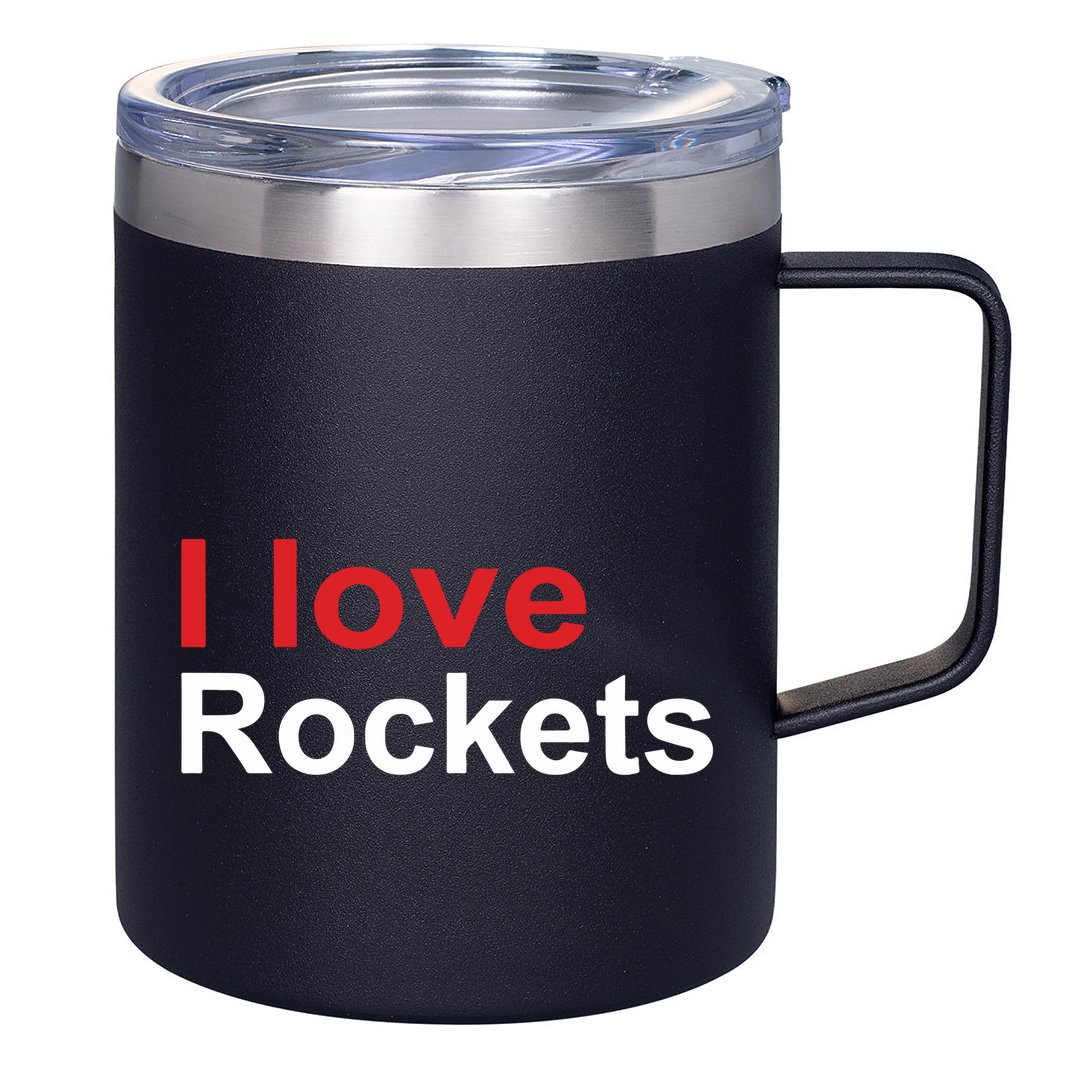 Elon I Love Rockets 12oz Stainless Steel Coffee Mug