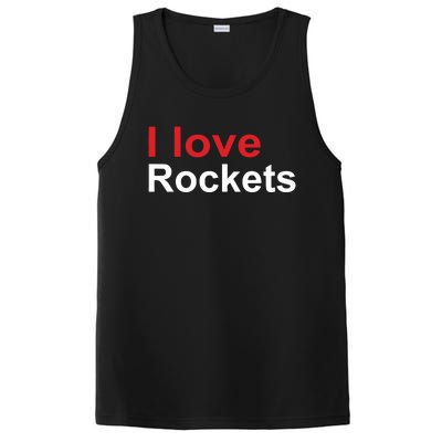 Elon I Love Rockets PosiCharge Competitor Tank