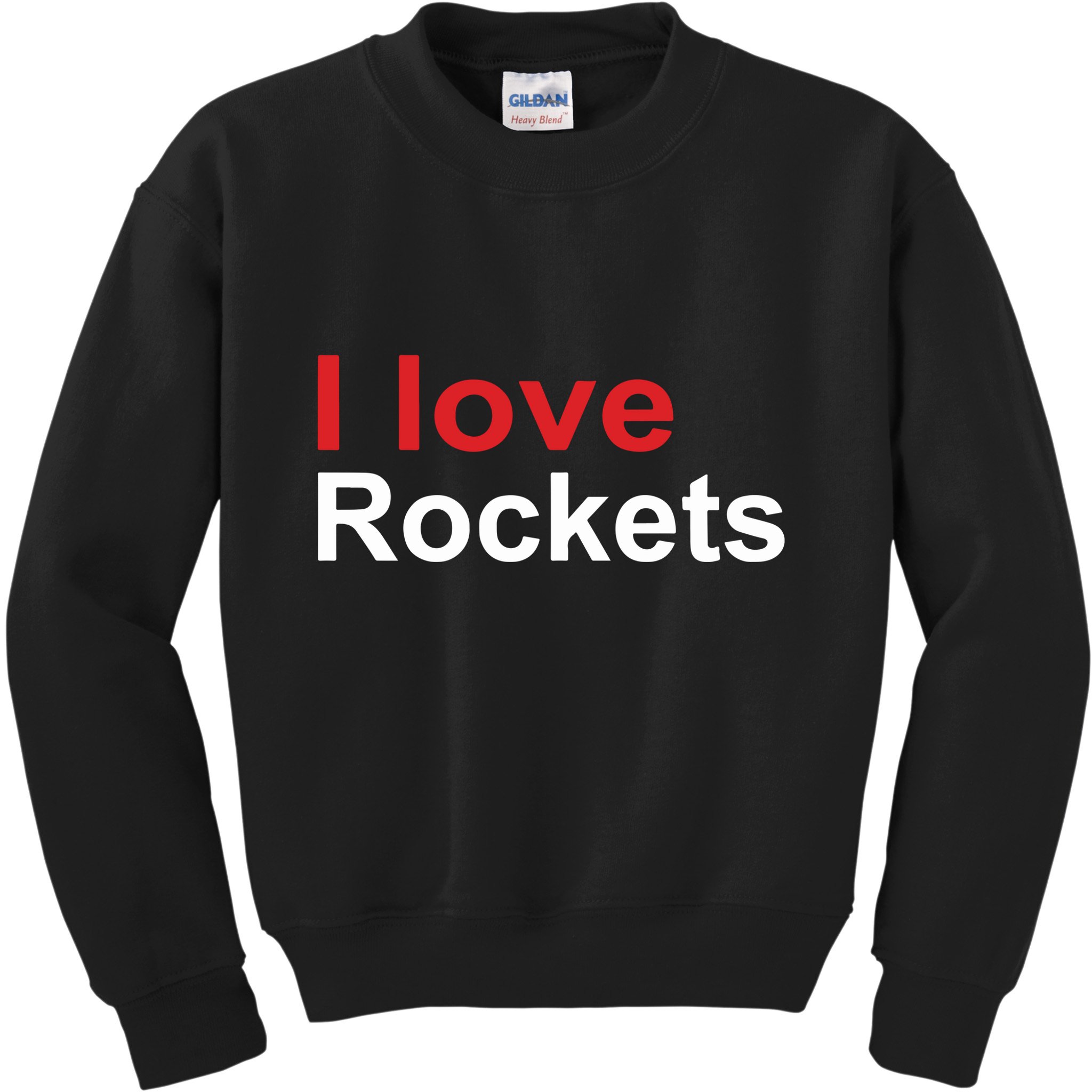Elon I Love Rockets Kids Sweatshirt