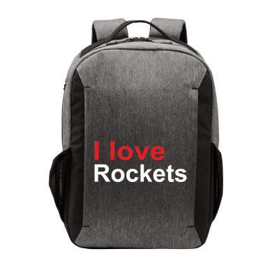Elon I Love Rockets Vector Backpack