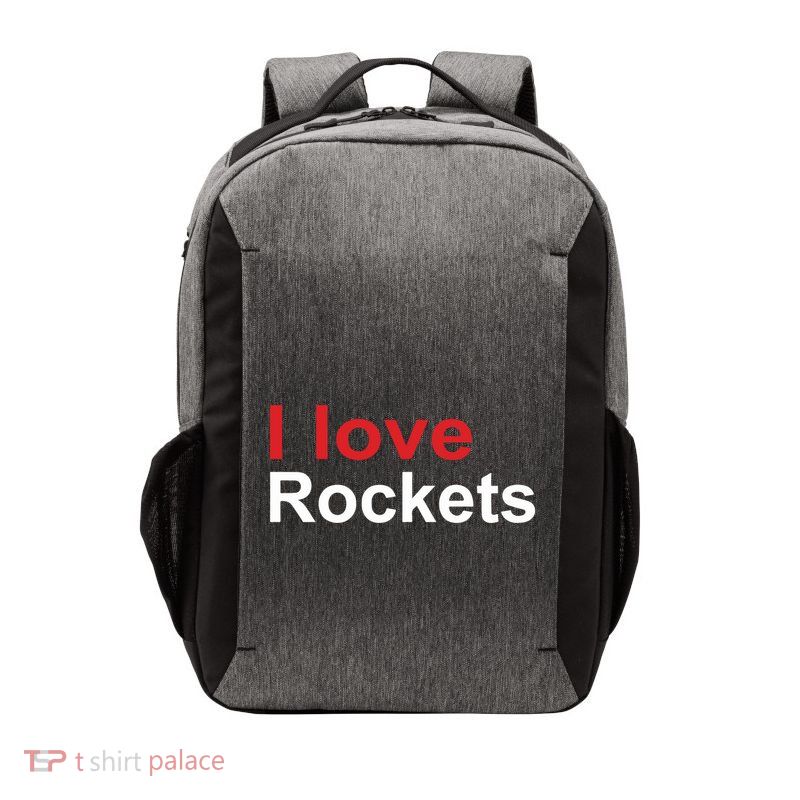 Elon I Love Rockets Vector Backpack