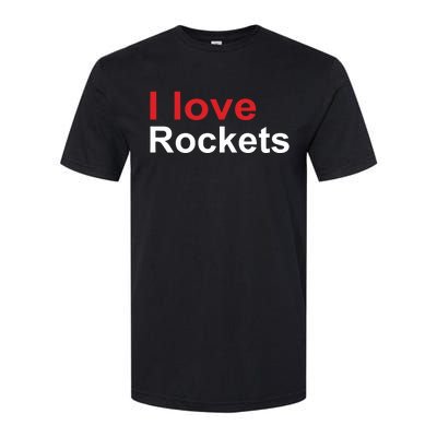 Elon I Love Rockets Softstyle CVC T-Shirt