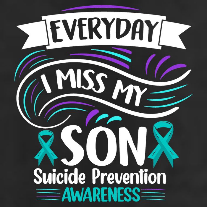 Everyday I Miss My Son Suicide Prevention Cool Comfort Performance Bucket Hat