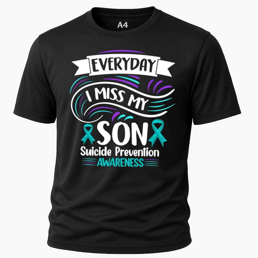 Everyday I Miss My Son Suicide Prevention Performance Shirt