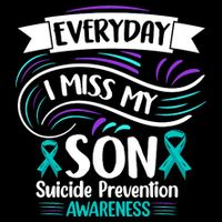 Everyday I Miss My Son Suicide Prevention City Backpack