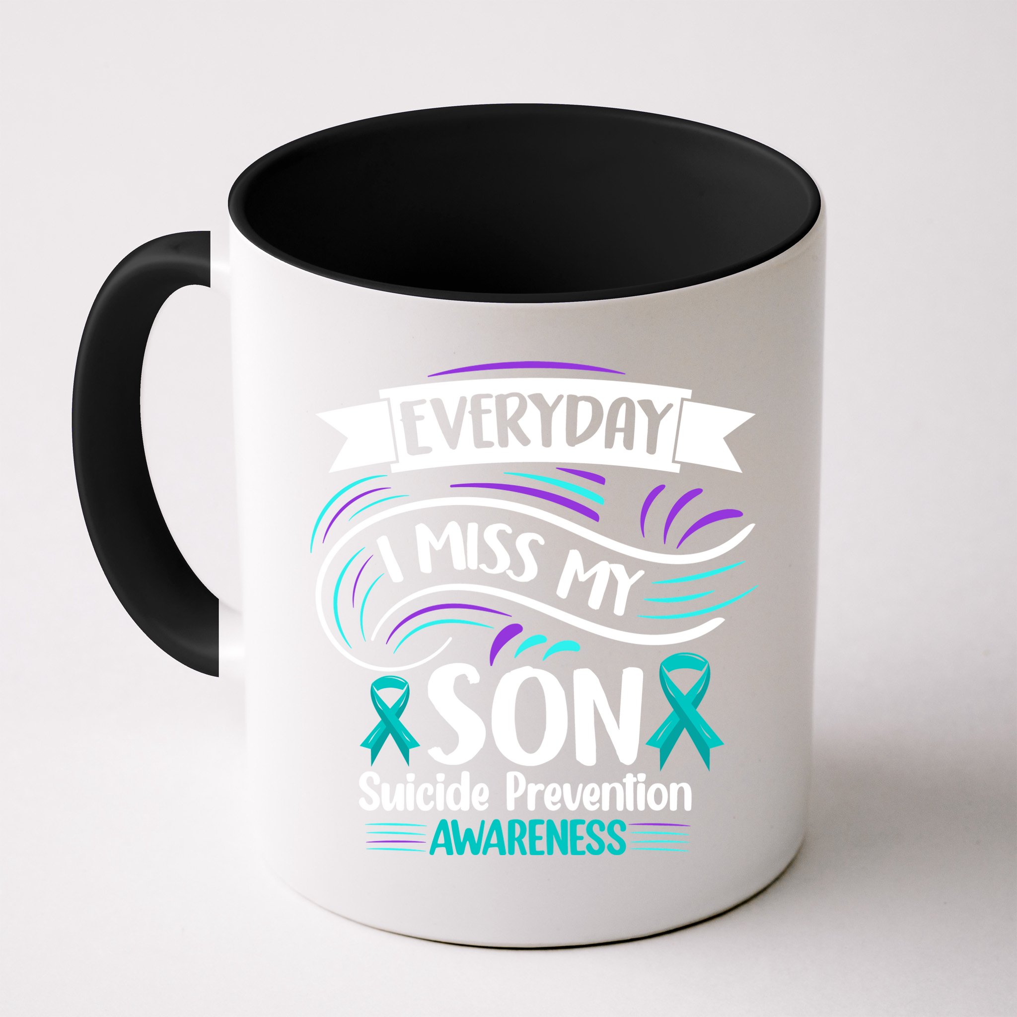 Everyday I Miss My Son Suicide Prevention Mug
