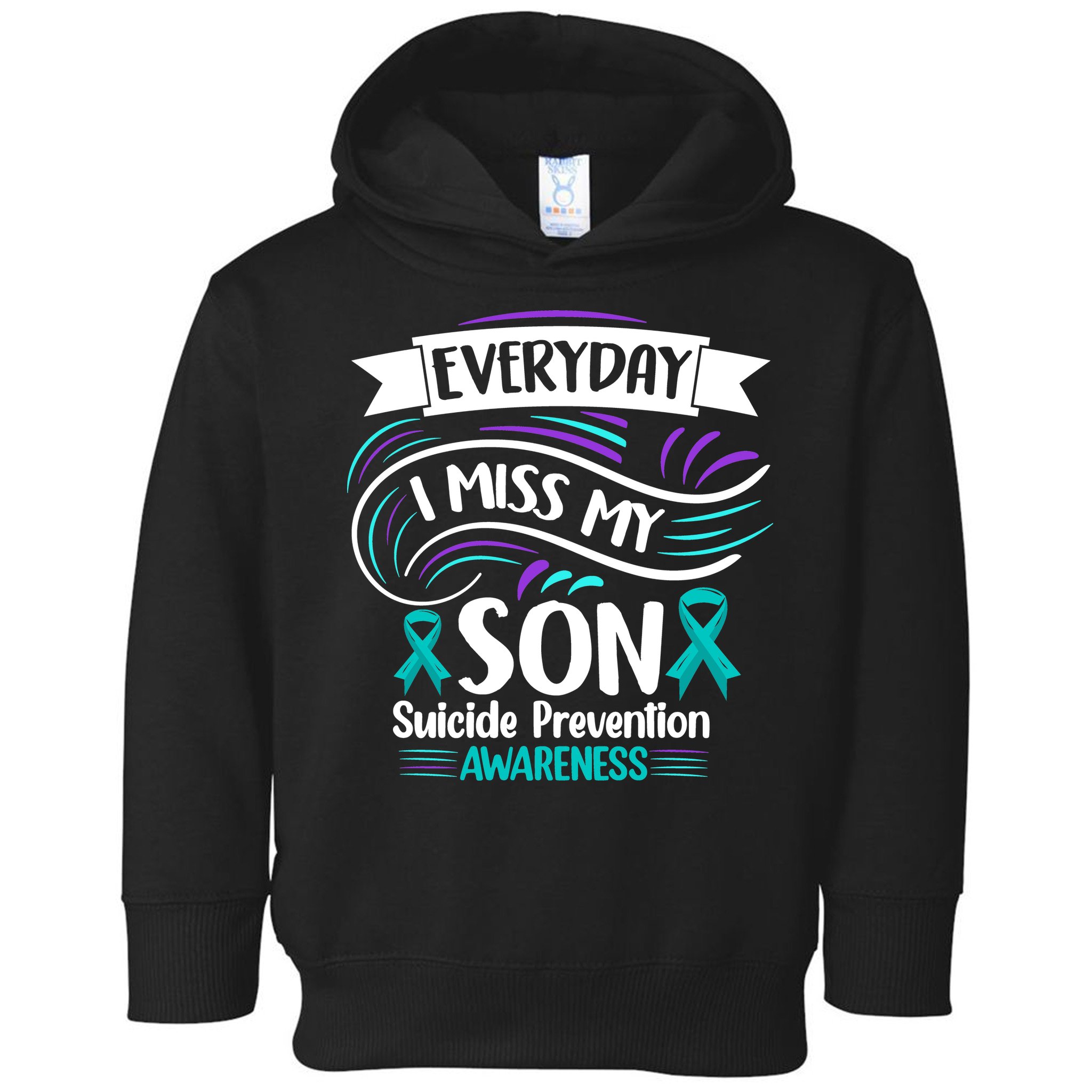Everyday I Miss My Son Suicide Prevention Toddler Hoodie