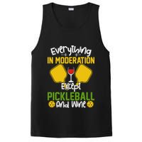 Everything In Moderation Except Pickleball And Wine PosiCharge Competitor Tank