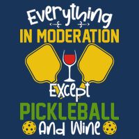 Everything In Moderation Except Pickleball And Wine Infant Baby Jersey Bodysuit