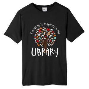 Everyday Is Magical In the Library Book Lover Top Librarian Tall Fusion ChromaSoft Performance T-Shirt