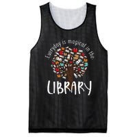 Everyday Is Magical In the Library Book Lover Top Librarian Mesh Reversible Basketball Jersey Tank