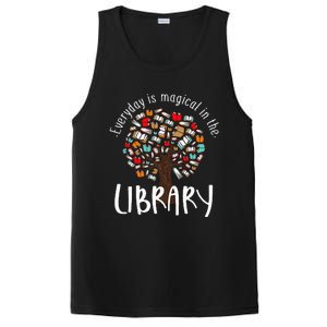 Everyday Is Magical In the Library Book Lover Top Librarian PosiCharge Competitor Tank