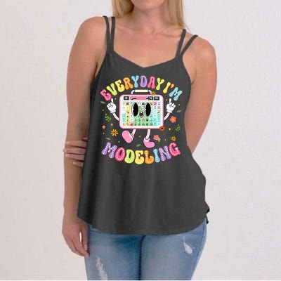 Everyday IM Modeling Groovy Speech Language Pathologist Women's Strappy Tank