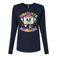 Everyday IM Modeling Groovy Speech Language Pathologist Womens Cotton Relaxed Long Sleeve T-Shirt