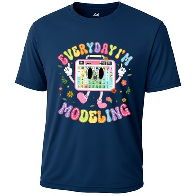 Everyday IM Modeling Groovy Speech Language Pathologist Cooling Performance Crew T-Shirt