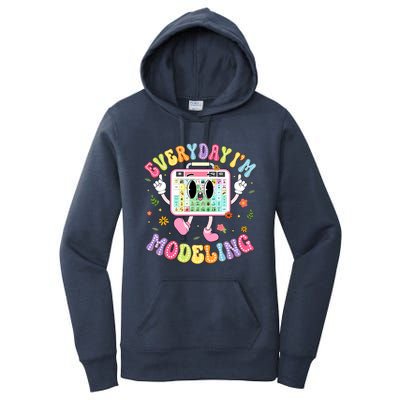 Everyday IM Modeling Groovy Speech Language Pathologist Women's Pullover Hoodie