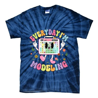 Everyday IM Modeling Groovy Speech Language Pathologist Tie-Dye T-Shirt