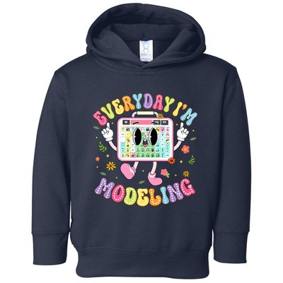 Everyday IM Modeling Groovy Speech Language Pathologist Toddler Hoodie