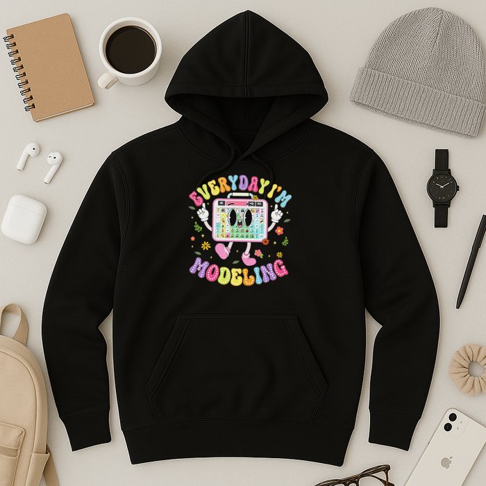 Everyday I'm Modeling Groovy Speech Language Pathologist Hoodie
