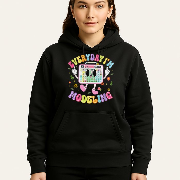 Everyday I'm Modeling Groovy Speech Language Pathologist Hoodie