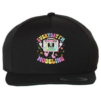 Everyday I'm Modeling Groovy Speech Language Pathologist Wool Snapback Cap