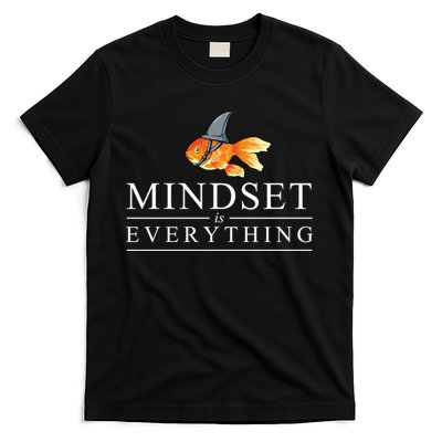 Everything Is Mindset Shark Fin Goldfish Vintage T-Shirt