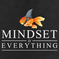 Everything Is Mindset Shark Fin Goldfish Vintage Beanie