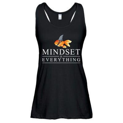 Everything Is Mindset Shark Fin Goldfish Vintage Ladies Essential Flowy Tank
