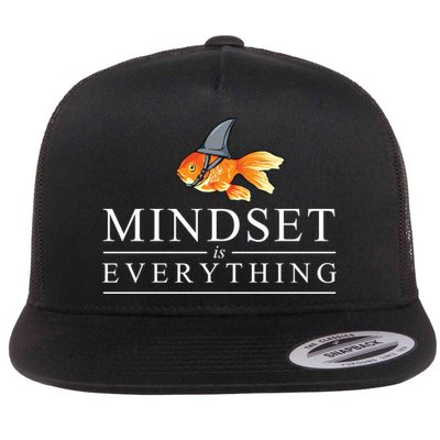 Everything Is Mindset Shark Fin Goldfish Vintage Flatbill Hat