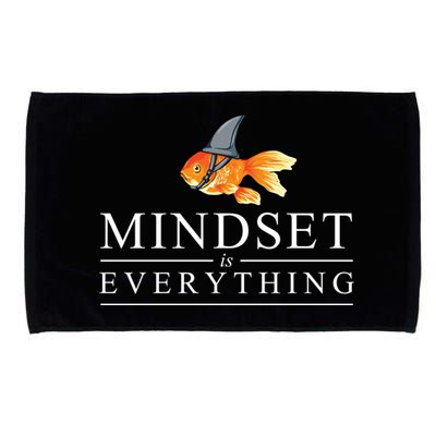 Everything Is Mindset Shark Fin Goldfish Vintage Microfiber Hand Towel