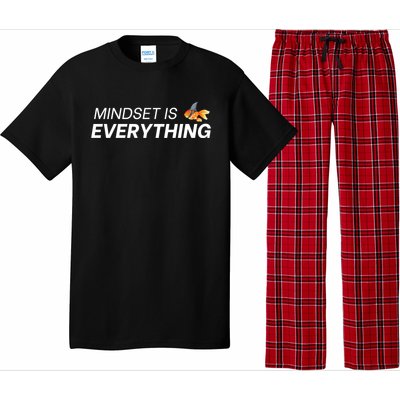 Everything Is Mindset Shark Fin Goldfish Vintage Pajama Set