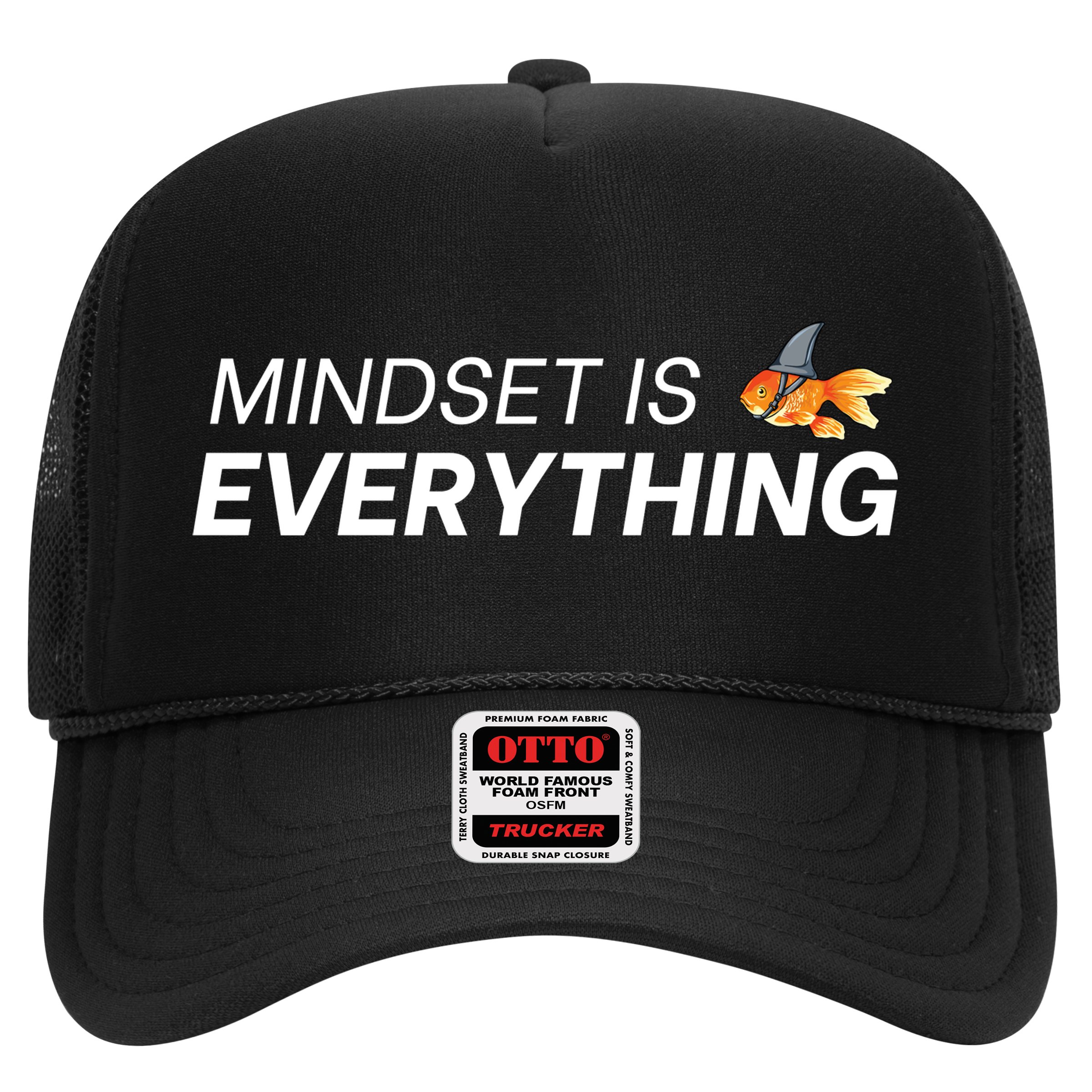 Everything Is Mindset Shark Fin Goldfish Vintage Hat