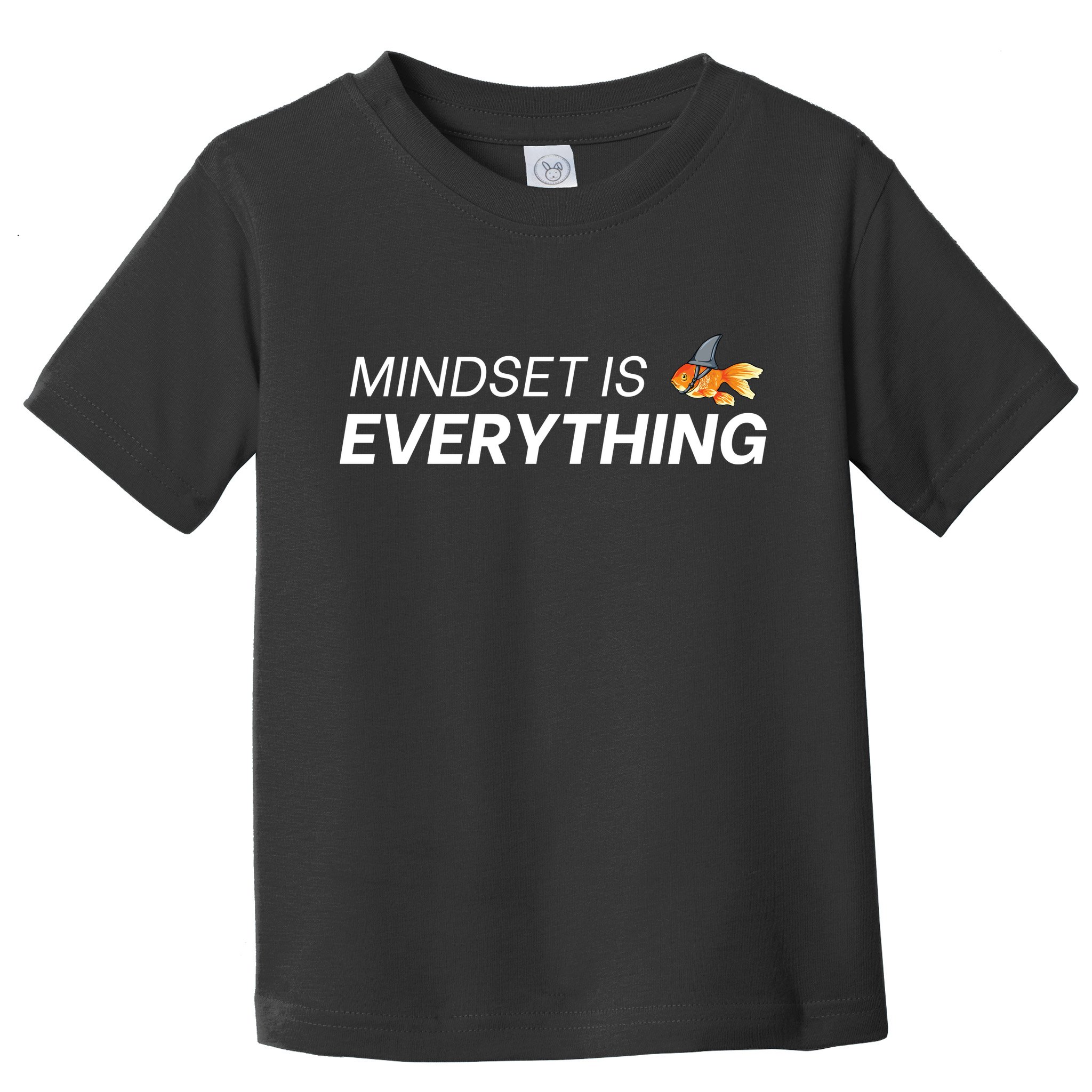 Everything Is Mindset Shark Fin Goldfish Vintage Toddler T-Shirt