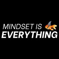 Everything Is Mindset Shark Fin Goldfish Vintage Kids T-Shirt