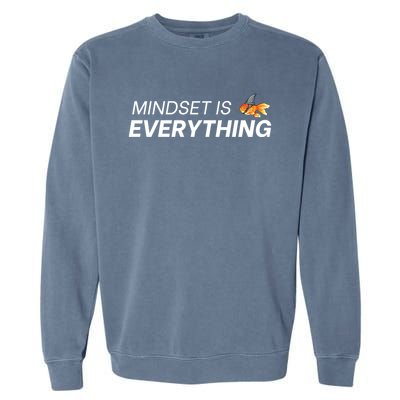 Everything Is Mindset Shark Fin Goldfish Vintage Garment-Dyed Sweatshirt