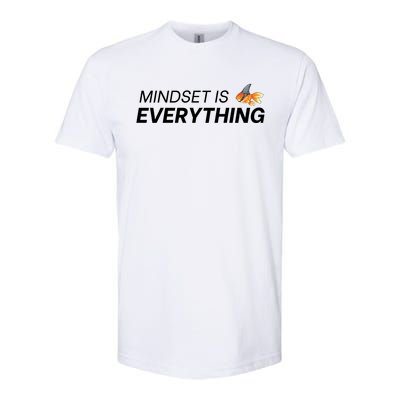 Everything Is Mindset Shark Fin Goldfish Vintage Softstyle CVC T-Shirt