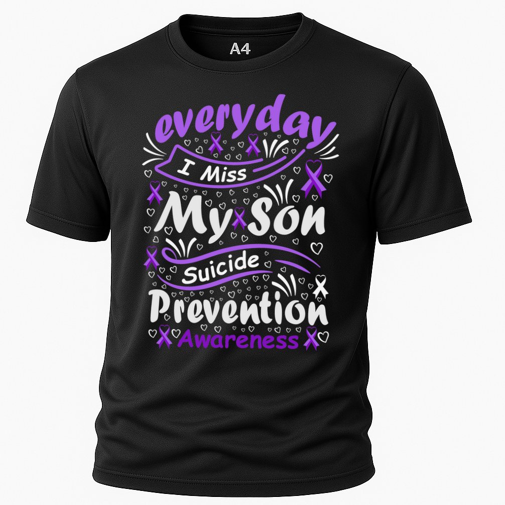 Everyday I Miss My Son Suicide Prevention Awarenesss Performance Shirt