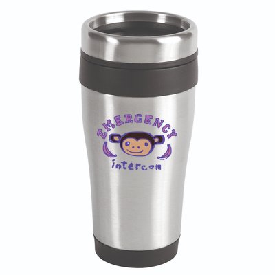 Emergency Intercom Monkey 16oz Travel Tumbler