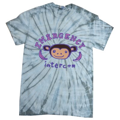 Emergency Intercom Monkey Tie-Dye T-Shirt