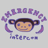Emergency Intercom Monkey Tie-Dye T-Shirt