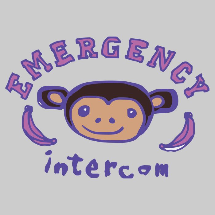 Emergency Intercom Monkey Tie-Dye T-Shirt